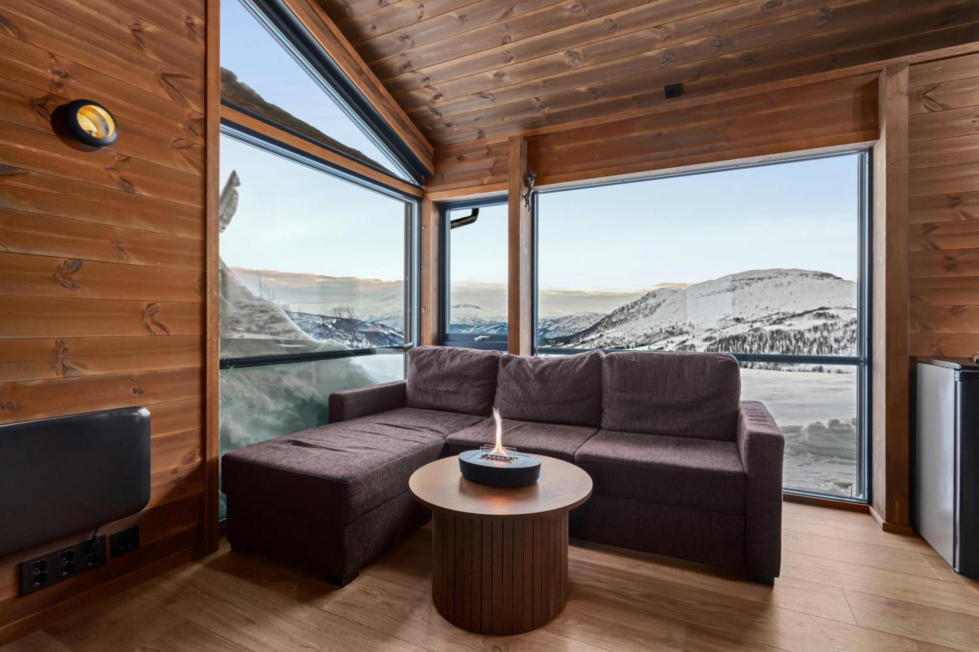 Exclusive Mountain Cabin With Spectacular Views At The Top Of Hodlekve With Possibility Of Extra Unit Согндал Екстер'єр фото