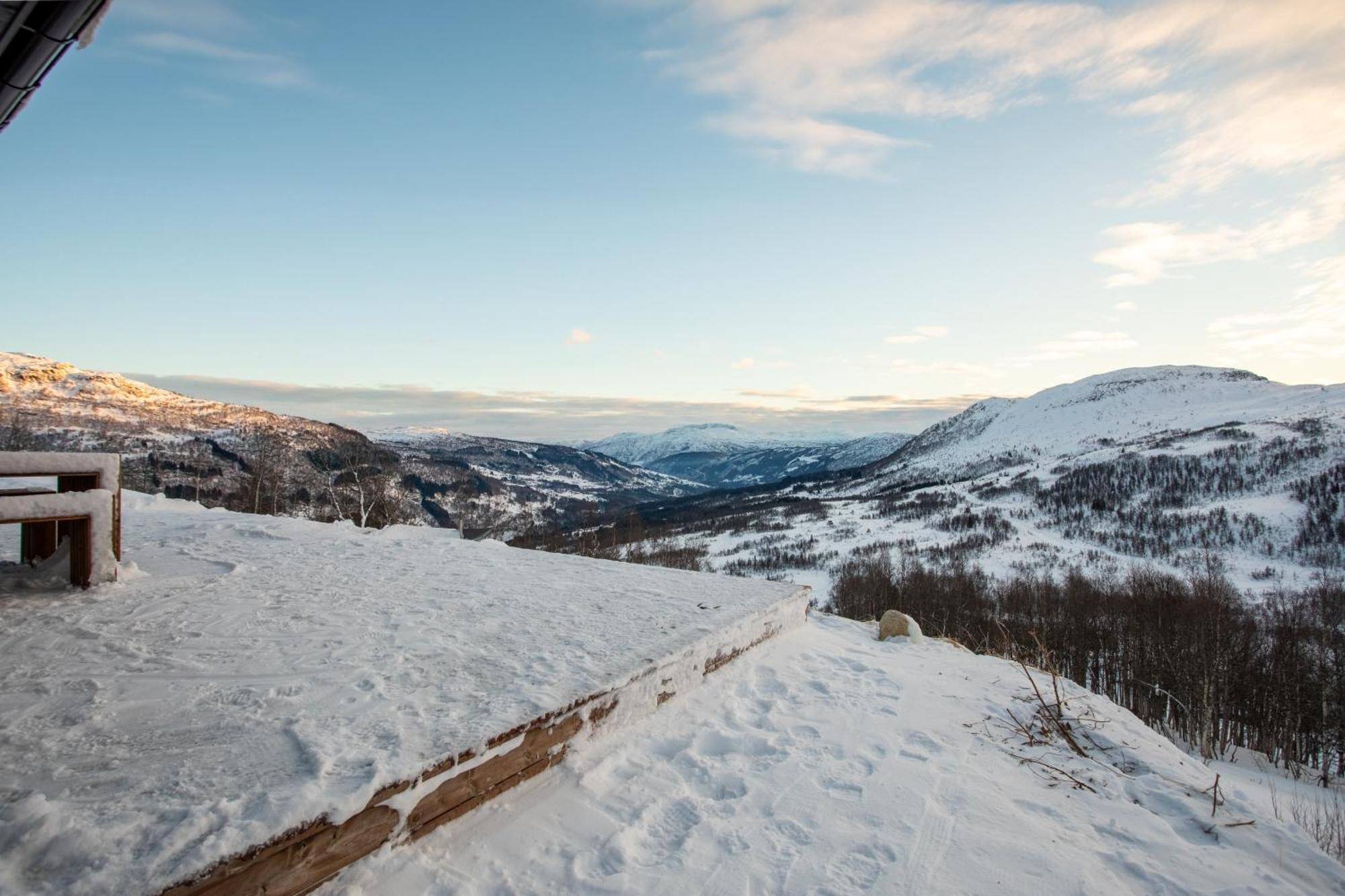 Exclusive Mountain Cabin With Spectacular Views At The Top Of Hodlekve With Possibility Of Extra Unit Согндал Екстер'єр фото