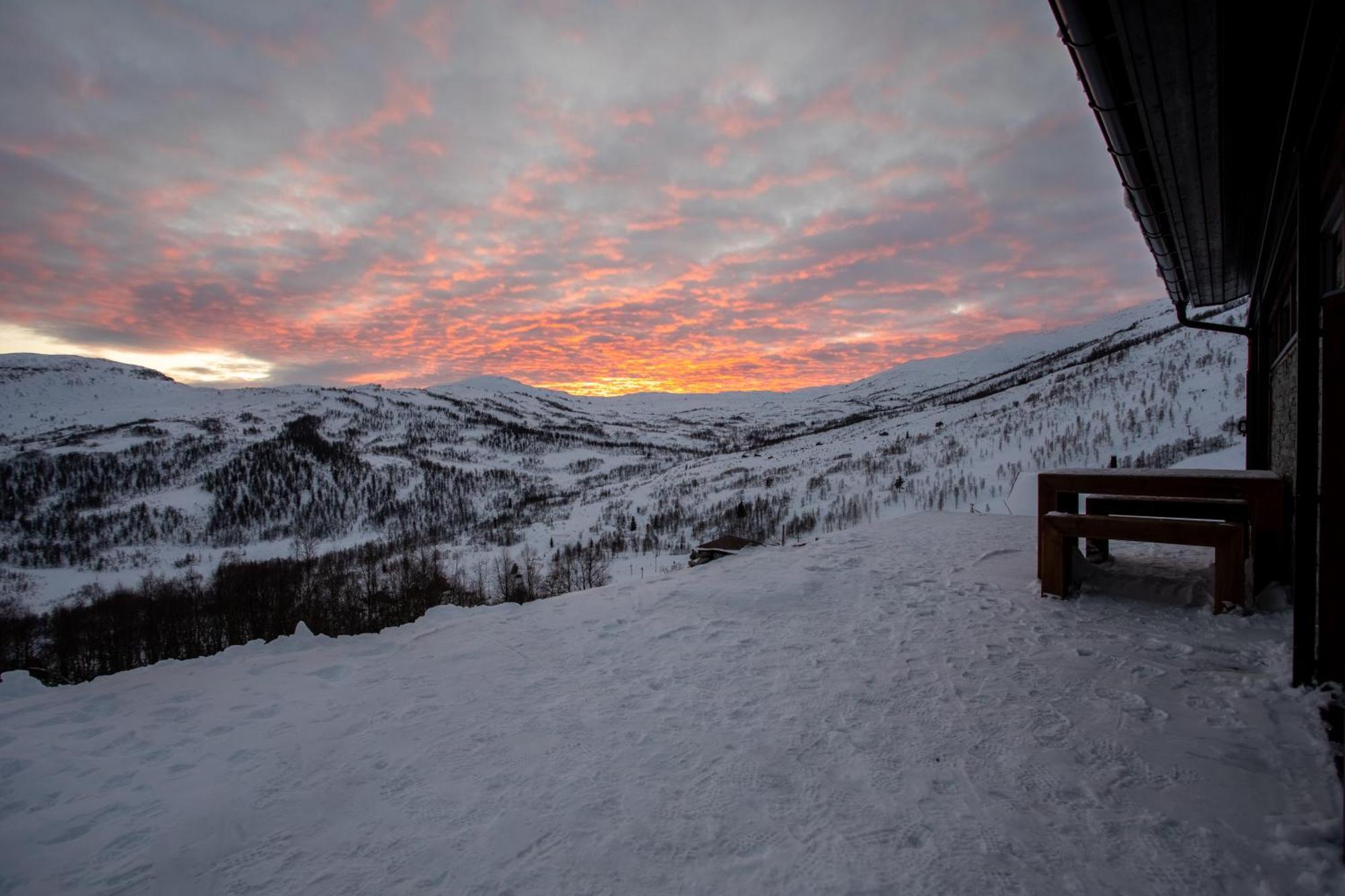 Exclusive Mountain Cabin With Spectacular Views At The Top Of Hodlekve With Possibility Of Extra Unit Согндал Екстер'єр фото